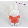Conejo de peluche Miffy celebrada naranja 25 cm blanco Bell