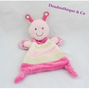 Doudou flachen Schmetterling rosa Beige ZEEMAN Flügel 30 cm