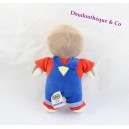 Plush you Charlie AJENA Teddy 24 cm red and blue overalls
