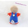 Plush you Charlie AJENA Teddy 24 cm red and blue overalls