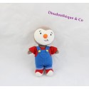 Plüsch T'choupi AJENA TEDDY BLUE Overall 17 cm