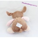 Mini soft doe Rosy fawn NATTOU Emil and Rosy pink brown bell 13 cm
