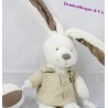 Doudou von Aktivität Kaninchen POMMETTE weiß und braun 20cm