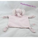 Piatto Doudou elefante primi giorni PRIMARK rosa fiorito 30 cm