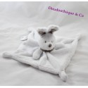 Doudou flat white bandana SIMBA DICKIE rabbit Mole 22 cm