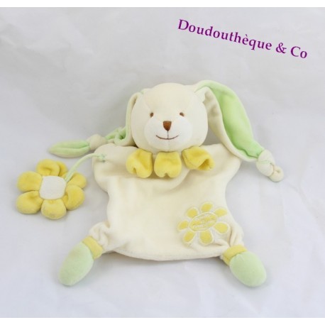 Doudou Marionnette Lapin Et Sa Fleur DOUDOU ET COMPAGNIE Doudou Marionnette Lapin Et Sa Fleur DOUDOU ET COMPAGNIE