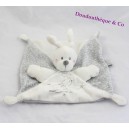 Flat rabbit cuddly toy SIMBA TOYS BENELUX rabbit star grey white Laline Nicotoy 25 cm