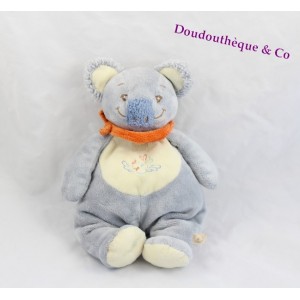 Cuby Koala Kuscheltier NOUKIE'S Australia blau beige orange Schal 24 cm