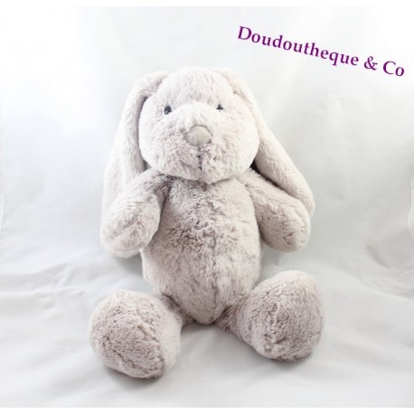 Peluche lapin MAISONS DU MONDE gris 40 cm