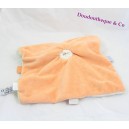 Decke flache Kuh INFLUX grün weiß orange Knoten 26 cm