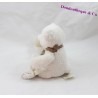 NICOTOY bear comforter white brown baby balloon