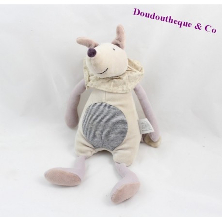 Peluche musical Aldo Chien MOULIN ROTY Collection Aimé et Céleste 32 cm Peluche musical Aldo Chien MOULIN ROTY Collection Aimé et Céleste 32 cm