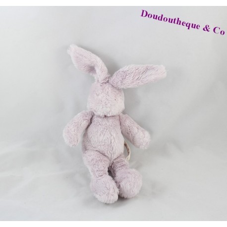 Peluche Lapin Basile et Lola MOULIN ROTY beige 24 cm Peluche Lapin Basile et Lola MOULIN ROTY beige 24 cm