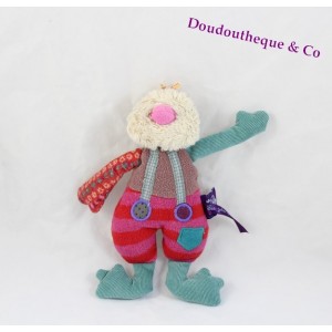 Doudou Grenouille Canard MOULIN ROTY Les Jolis pas beaux 20 cm