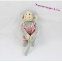 Mini peluche doudou singe Popi 12 cm