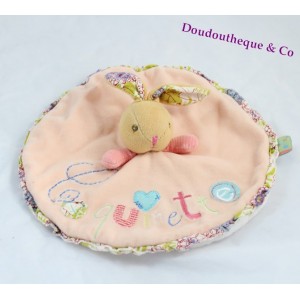 KALOO Bliss runde Coquinette rosa Blumen 30 cm