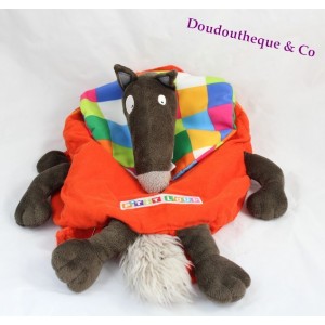 DOUDOU LE LOUP AUZOU HABITS PRINCE LES EDITIONS AUZOUS PELUCHE LIVRE ENFANT  JEUNESSE JOUET ROI ANIMAL