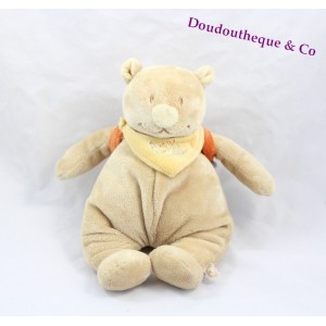 Doudou musical Nouky ours NOUKIE'S Australia sac à dos autruche 26 cm