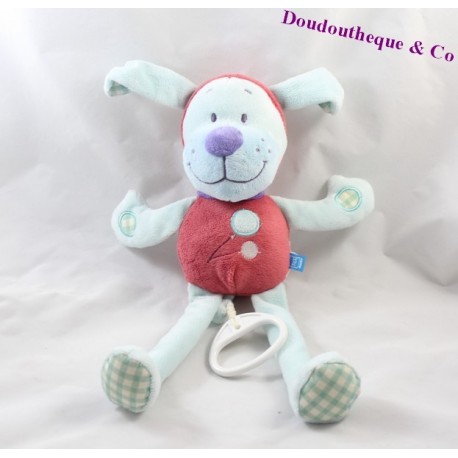 Doudou musical chien TEX BABY 30cm