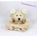 Doudou Puppenmaus STORY OF BEAR beige HO1278 24 cm