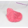 Doudou bambola piatta SUCRE D'ORGE ragazza rosa viola cuore 20 cm