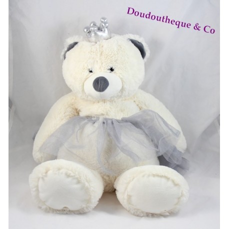 Plüschiger Teddybär ETAM Sortiment Pyjama-Doudou-Wärmflasche Eisbär Prinzessin 48 cm Plüschiger Teddybär ETAM Sortiment Pyjama-Doudou-Wärmflasche Eisbär Prinzessin 48 cm