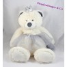 Plush teddy bear ETAM range pyjamas-doudou-hot water bottle polar bear princess 48 cm