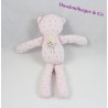 BOUT'CHOU cat toy monoprix light pink stars gray 29 cm