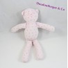 BOUT'CHOU cat toy monoprix light pink stars gray 29 cm