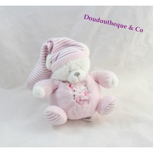 Musical Bärendecke MAX & SAX Pink Moon Moon Carrefour 17 cm