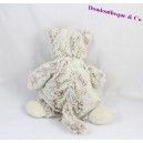 Peluche doudou Souris HISTOIRE D'OURS Sweety gris 30 cm