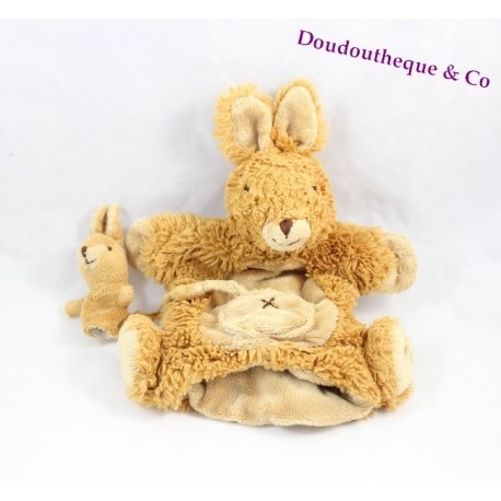 Blanket Kangaroo Puppet BEAR STORY Baby Finger Puppet Blanket Kangaroo Puppet BEAR STORY Baby Finger Puppet