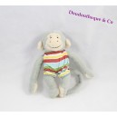 Mini peluche doudou singe Popi 12 cm