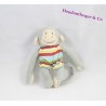 Mini peluche doudou singe Popi 12 cm