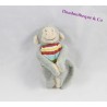 Mini peluche doudou singe Popi 12 cm