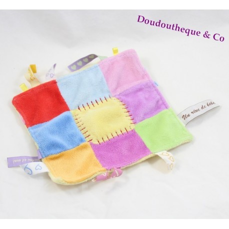 Doudou ours CMP bras et jambes coulissants Jaune et Orange 40 cm Doudou ours CMP bras et jambes coulissants Jaune et Orange 40 cm