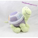 Plüsch Schildkröte Yvan NOUKIE Arthur und Merlin grün violett 25 cm