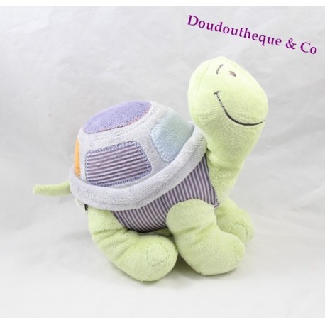 Plüsch Schildkröte Yvan NOUKIE Arthur und Merlin grün violett 25 cm Plüsch Schildkröte Yvan NOUKIE Arthur und Merlin grün violett 25 cm