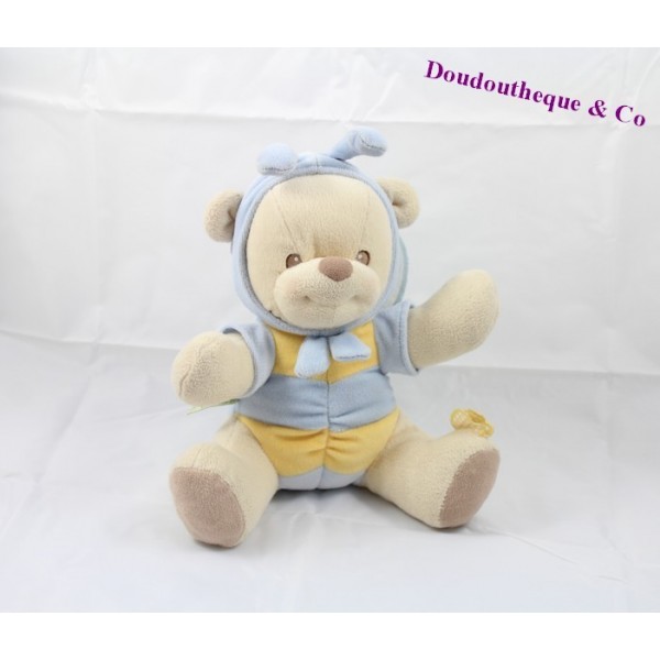 Peluche ours NATURE BEARRIES FISHER PRICE deguise en abeille SOS