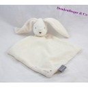 Conejo plano peluche SARGENTO MAYOR blanco beige 31 cm