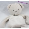 Teddy bear flat semi the same thing same off-white beige 31 cm DPAM