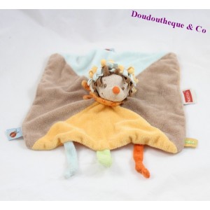 Doudou flacher Igel NATTOU Little Garden Krawatte 27 cm