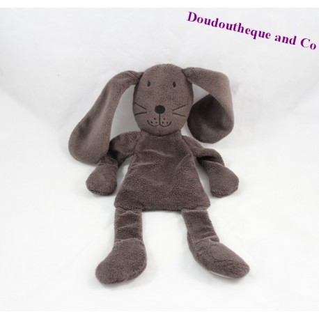 Doudou plat Hippopotame rose fleurit DPAM Du Pareil au Même Doudou plat Hippopotame rose fleurit DPAM Du Pareil au Même