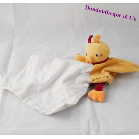 Doudou mouchoir chat / ours SUCRE D'ORGE cajou Doudou mouchoir chat / ours SUCRE D'ORGE cajou