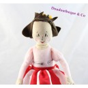 Plüsch Puppe Prinzessin IKEA Nojsig rot rosa 37 cm gelbe Krone