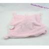 Flache Doudou Maus SIMBA TOYS BENELUX rosa weiß Herz Knoten