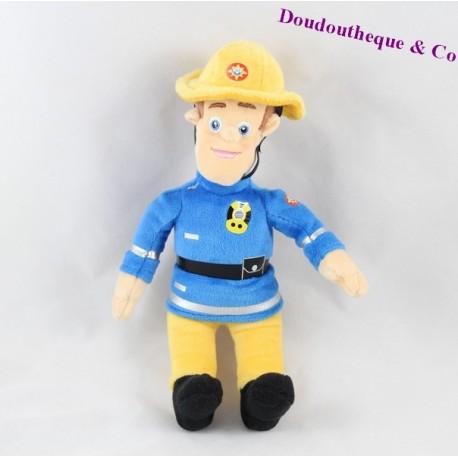 Plush Sam the fireman GIPSY in firefighter outfit 22 cm