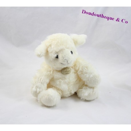 Plush sheep DOUDOU ET COMPAGNIE white 17cm DC2568