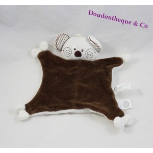 Espiral blanca de Doudou plano koala SIPLEC marrón oso 20 cm