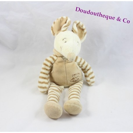 Doudou souris DOUDOU ET COMPAGNIE collection nature 30cm Doudou souris DOUDOU ET COMPAGNIE collection nature 30cm